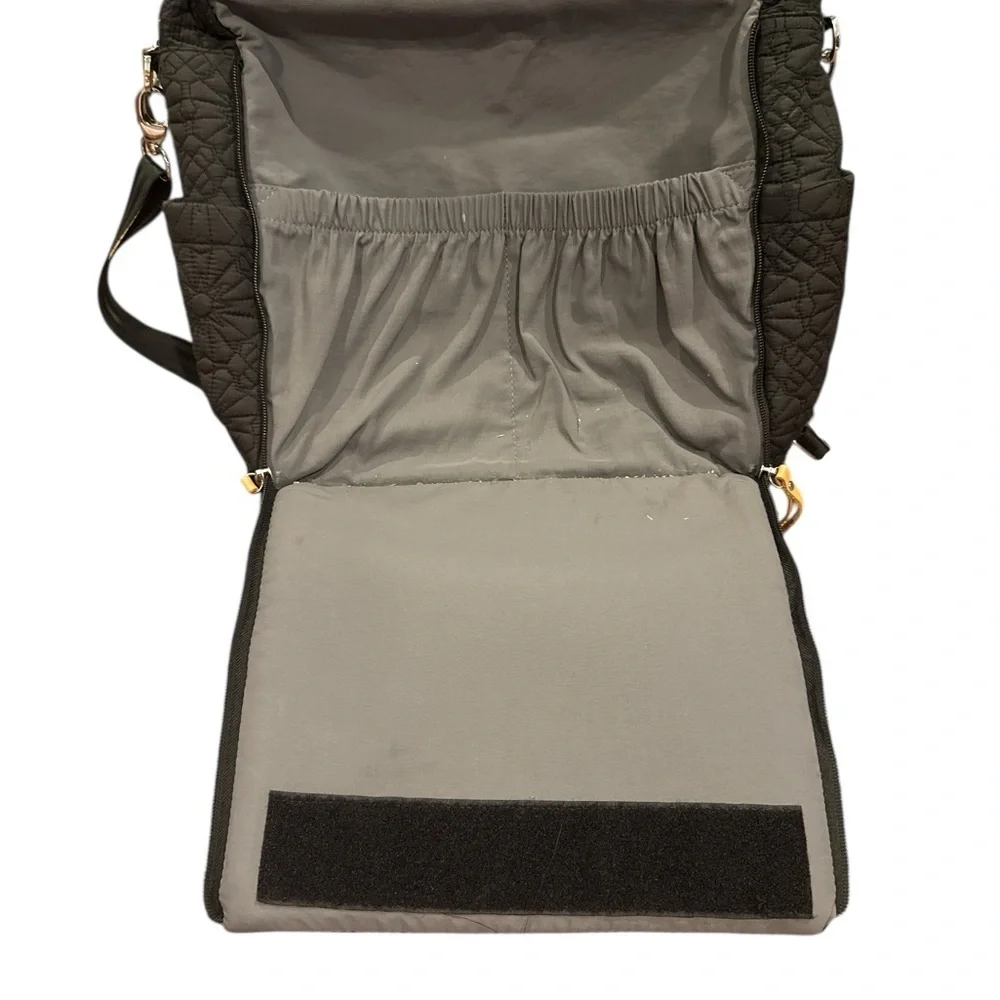 Petunia pickle bottom Black Quilted Women's diaper Bag
